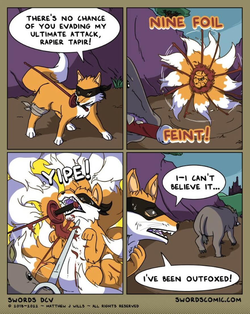 In 2023 My Webcomic All About Swords Turns 5 Years Old