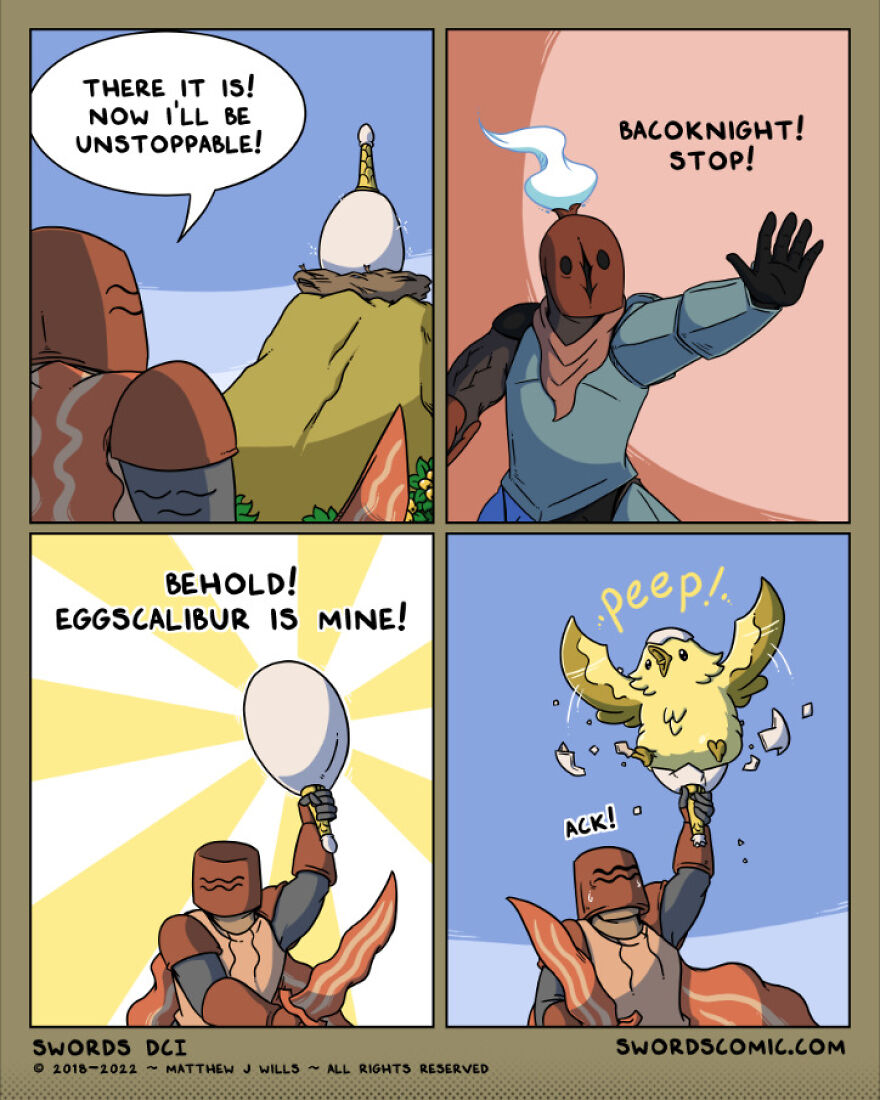 In 2023 My Webcomic All About Swords Turns 5 Years Old