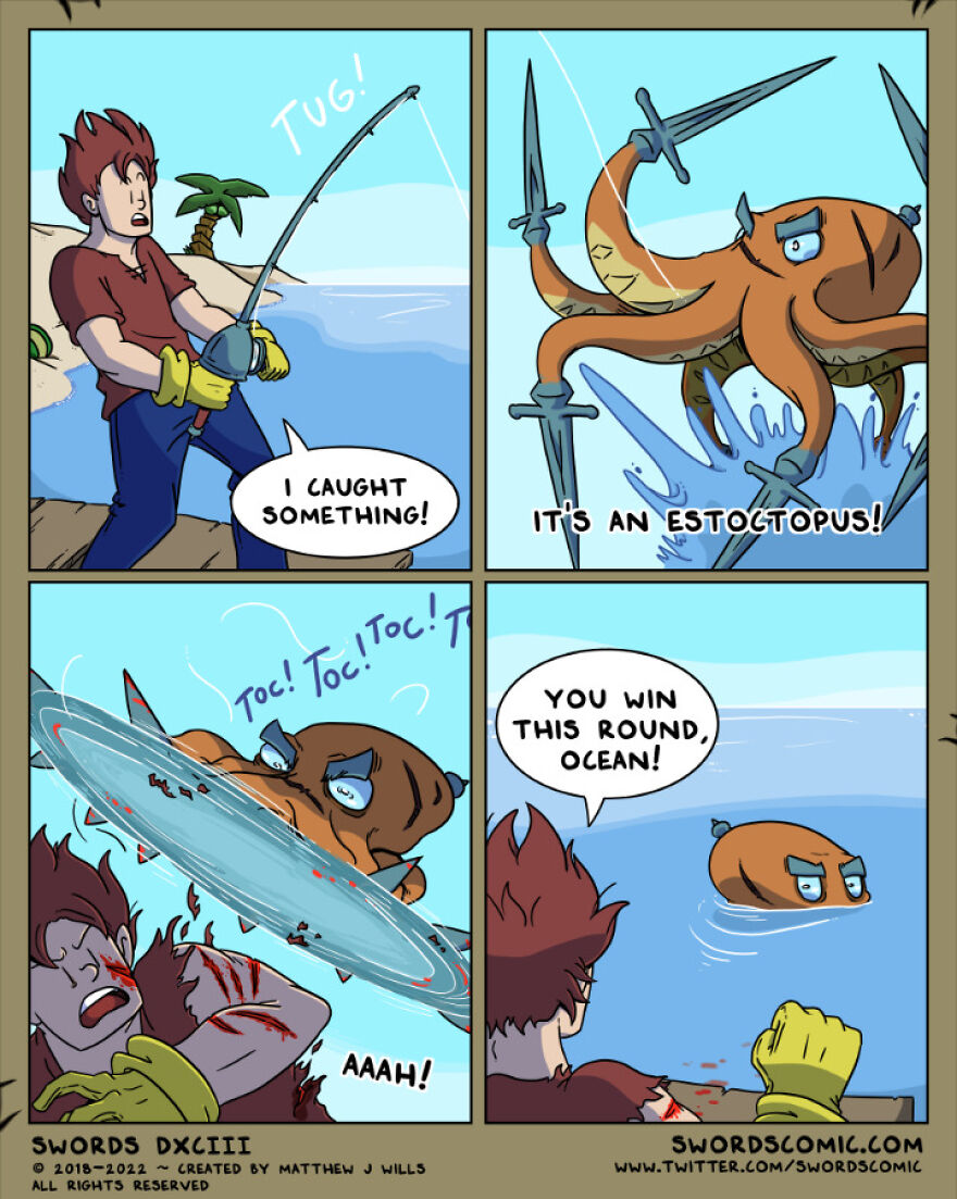 In 2023 My Webcomic All About Swords Turns 5 Years Old