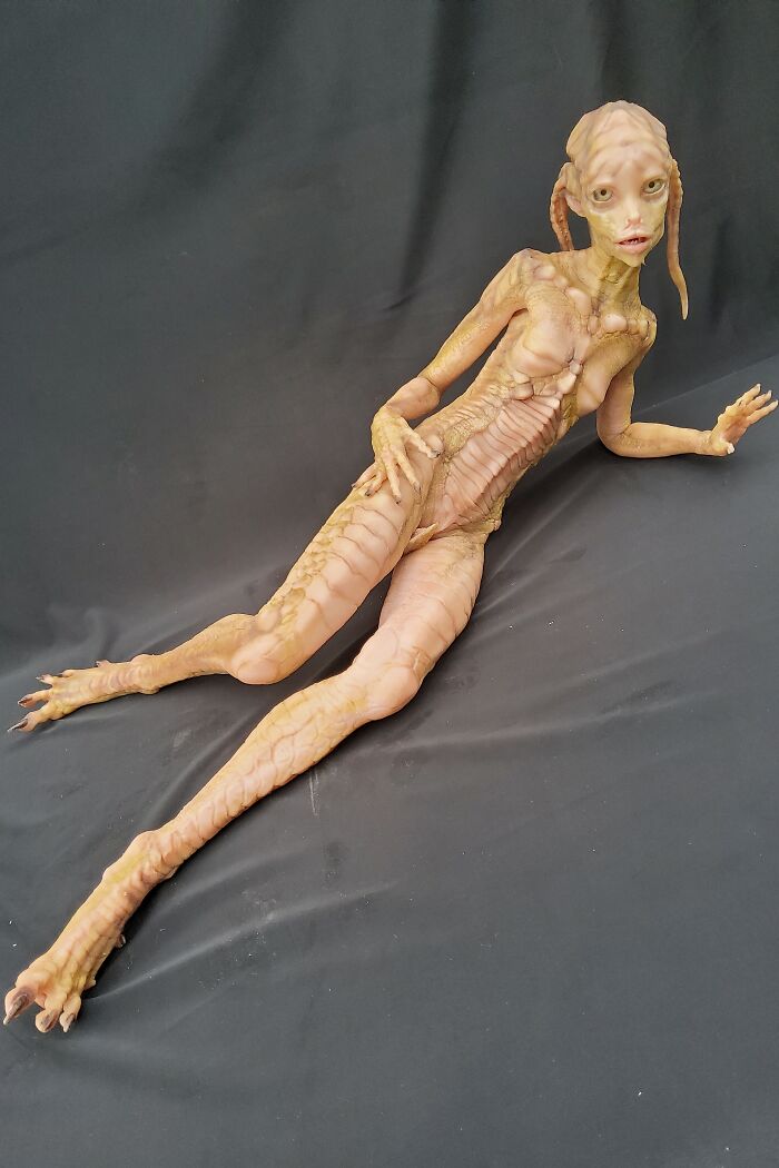 I Created A Silicone Reptilian-Girl Doll