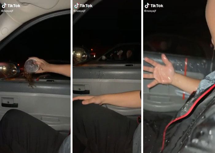 Throwing Your Soda At Someone. (Not Mine)