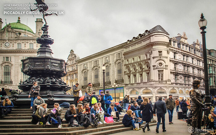 "How The World Would Look Without Billboards And Ads?": 8 Famous Locations Edited By &ldquo;Hello Fresh&rdquo;