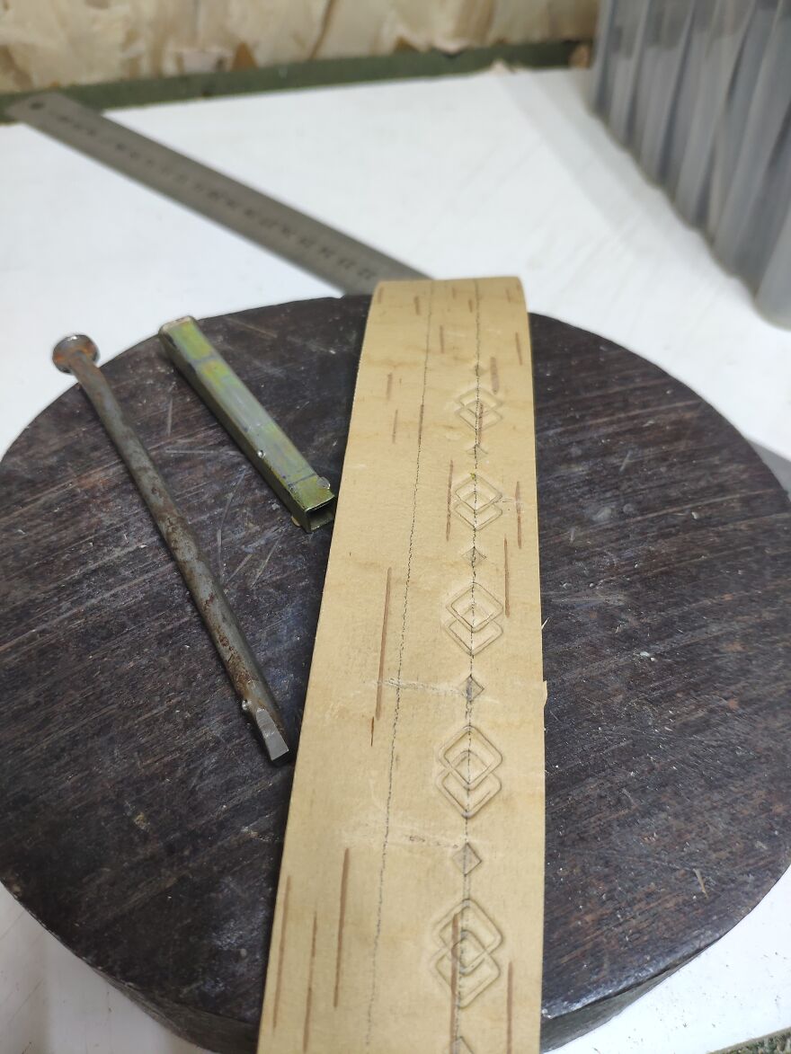 I Made Two Boxes Of Birch Bark