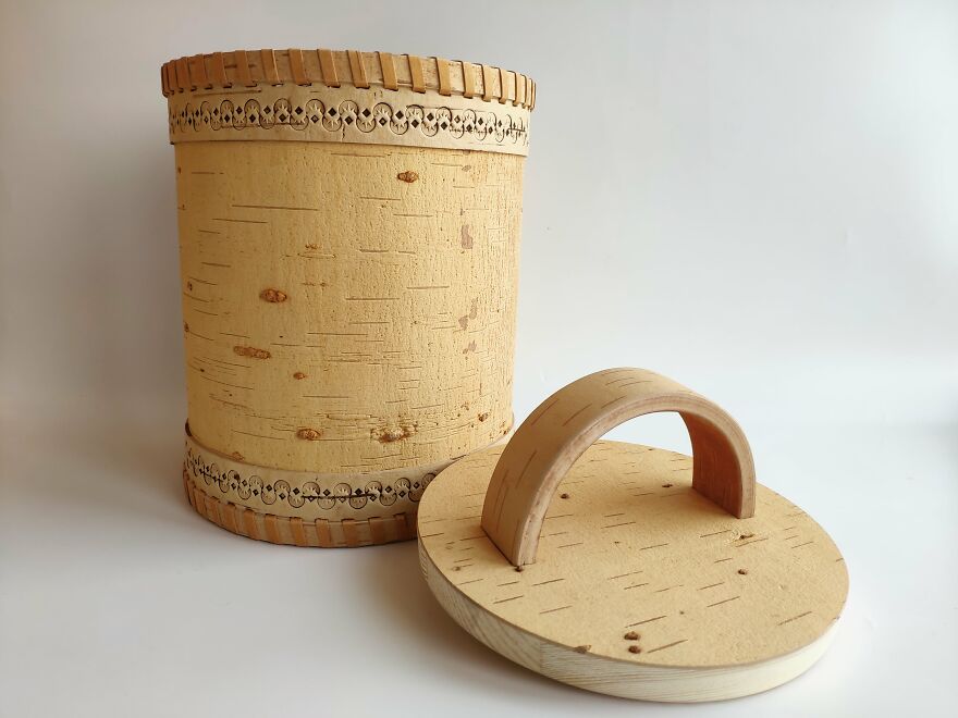 I Made Two Boxes Of Birch Bark