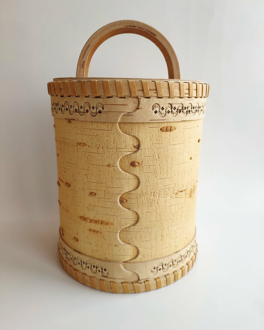 I Made Two Boxes Of Birch Bark