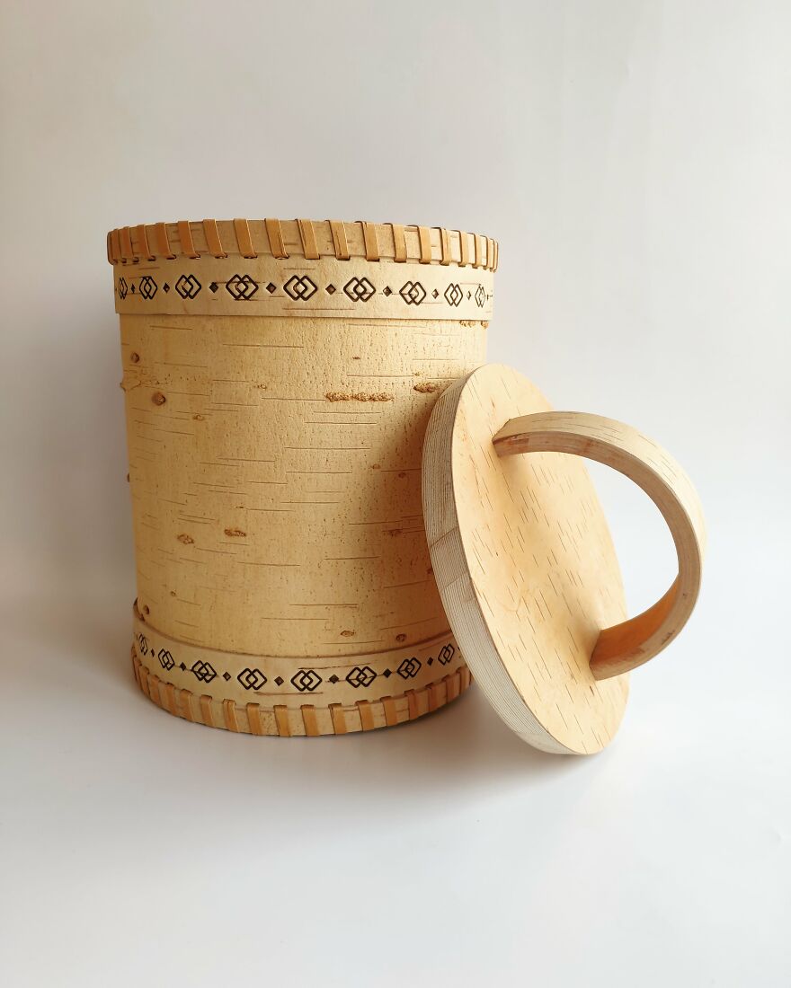 I Made Two Boxes Of Birch Bark