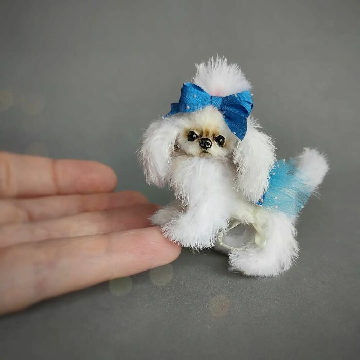 Miniature Animals - Crochet Toy. Dollhouse Miniatures, Pet For Doll, Blythe, Ob11 And Other By Yarkoe_prostoe (Koshcheeva Anna)
