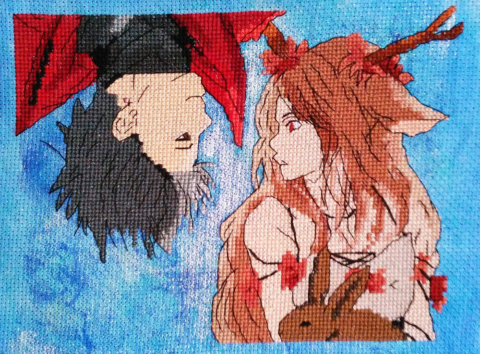 My Collection Of Anime Cross Stitch (6 Pics)