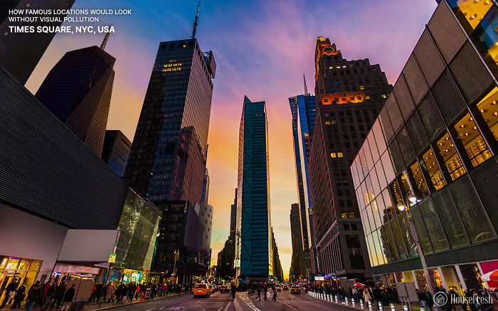 "How The World Would Look Without Billboards And Ads?": 8 Famous Locations Edited By &ldquo;Hello Fresh&rdquo;