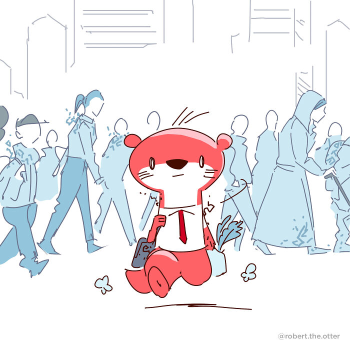 “I’m Doing My Best”: My Wholesome Comic About An Otter Who Overcame His Fears “I’m Doing My Best”: My Wholesome Comic About An Otter Who Overcame His Fears