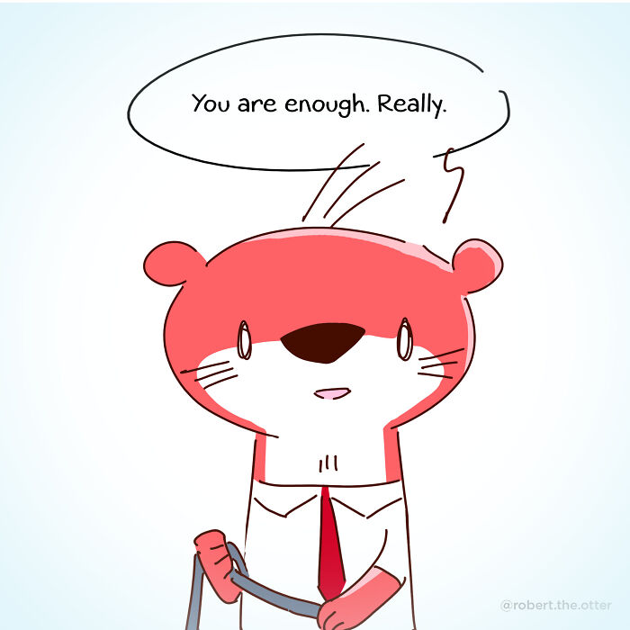 “I’m Doing My Best”: My Wholesome Comic About An Otter Who Overcame His Fears “I’m Doing My Best”: My Wholesome Comic About An Otter Who Overcame His Fears