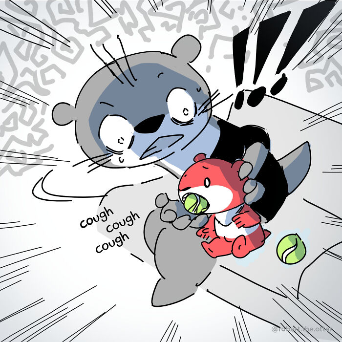 “I’m Doing My Best”: My Wholesome Comic About An Otter Who Overcame His Fears “I’m Doing My Best”: My Wholesome Comic About An Otter Who Overcame His Fears