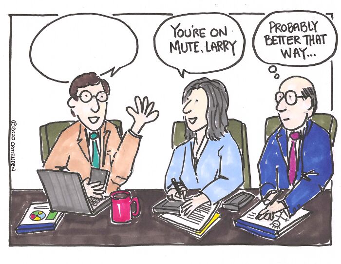 I'm Still Getting Accustomed To Meeting In Person Again