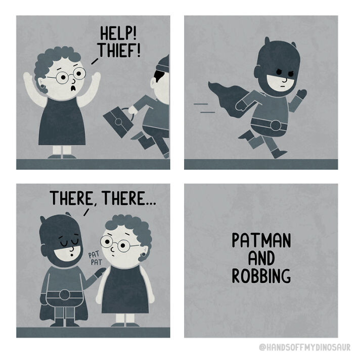 I Created A Punny Superhero That I Can Relate To