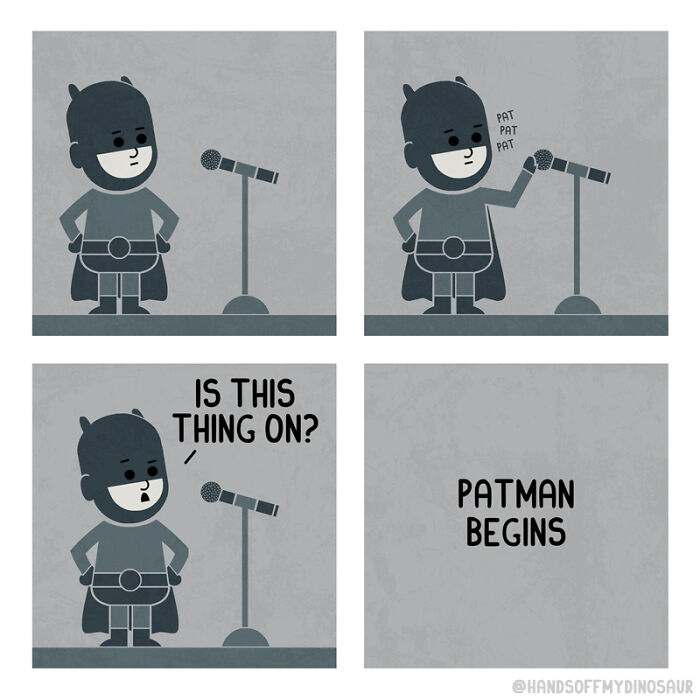 I Created A Punny Superhero That I Can Relate To