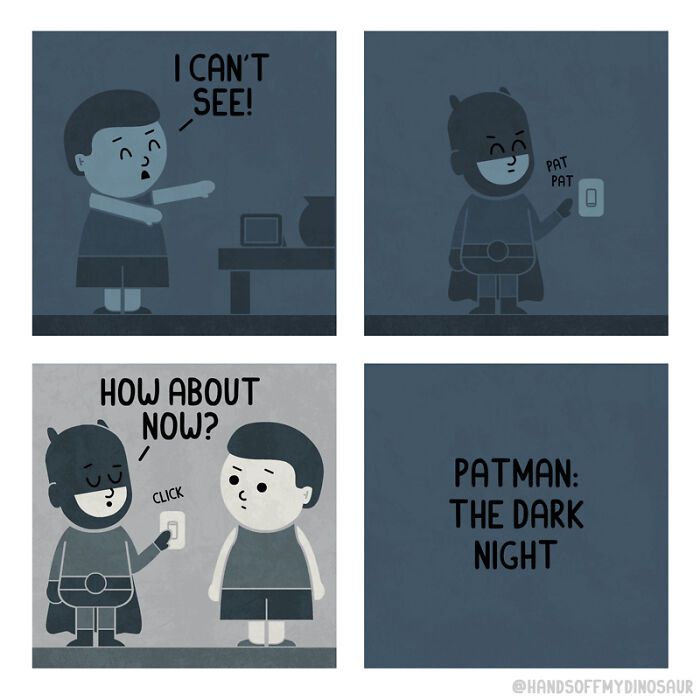 I Created A Punny Superhero That I Can Relate To