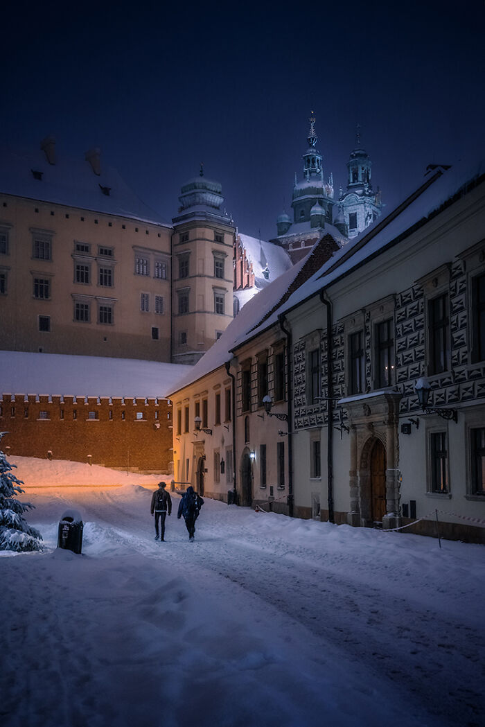 Krakow - One Of The Most Beautiful Cities In Europe Turns Into A Fairytale During Snowfall