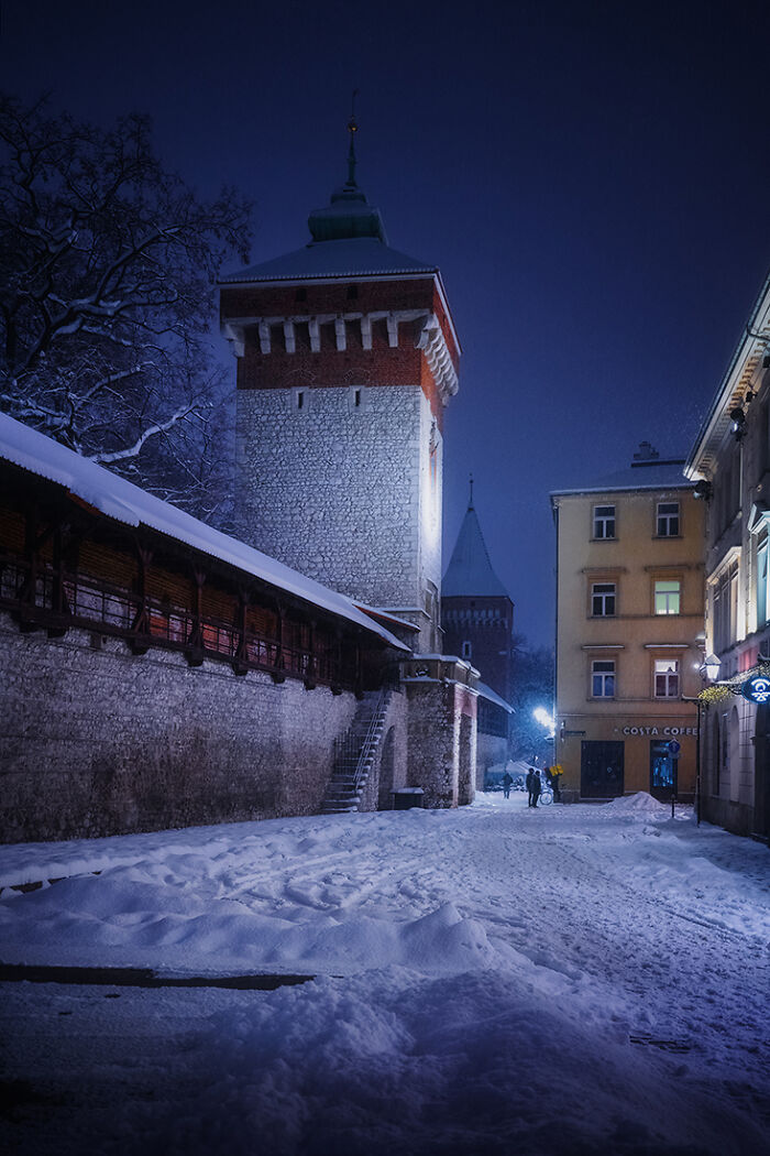 Krakow - One Of The Most Beautiful Cities In Europe Turns Into A Fairytale During Snowfall