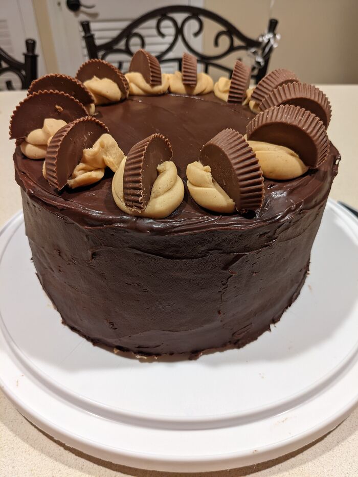 Peanut Butter Chocolate Cake