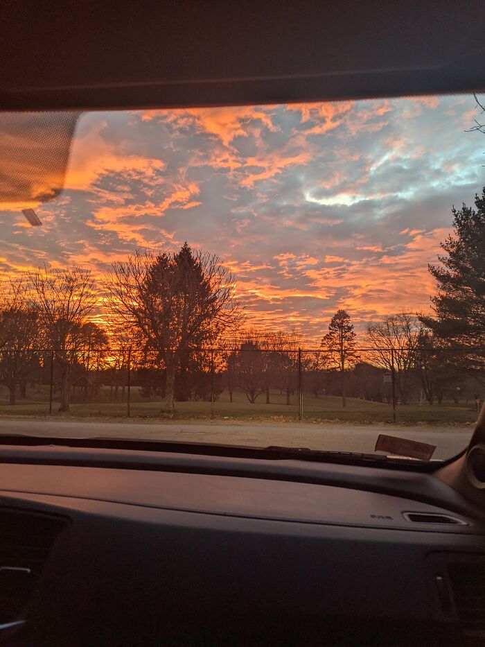 Took This Picture From The Car