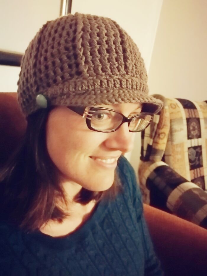 My Mom Made This For Me! It's A Jockey Cap