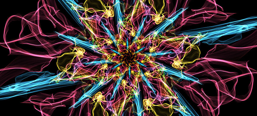 I Created 8 New Mandalas Using Silkart