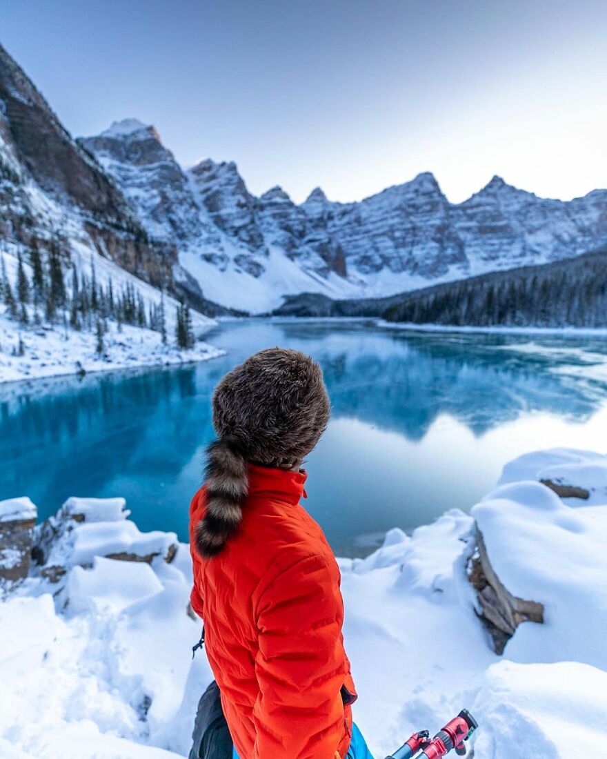 A photograph of wintery wonderland by Stanley Aryanto