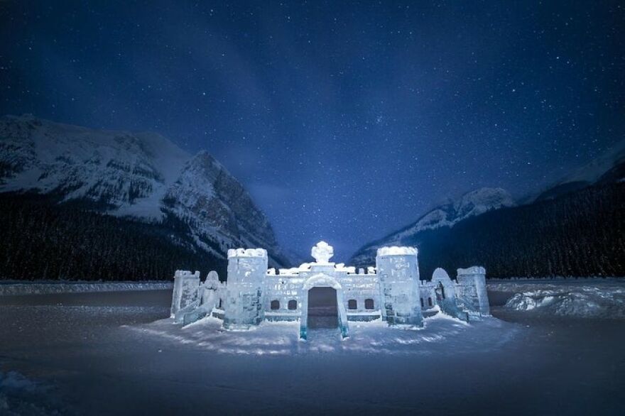 A photograph of wintery wonderland by Stanley Aryanto