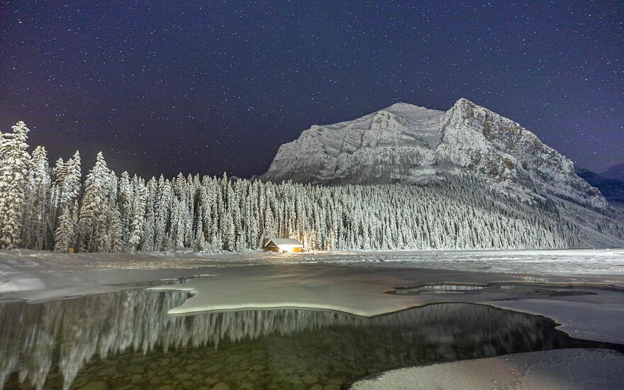 A photograph of wintery wonderland by Stanley Aryanto