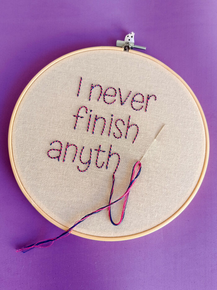 Here Are Unapologetic Embroideries With Funny And Honest Quotes (New Pics)