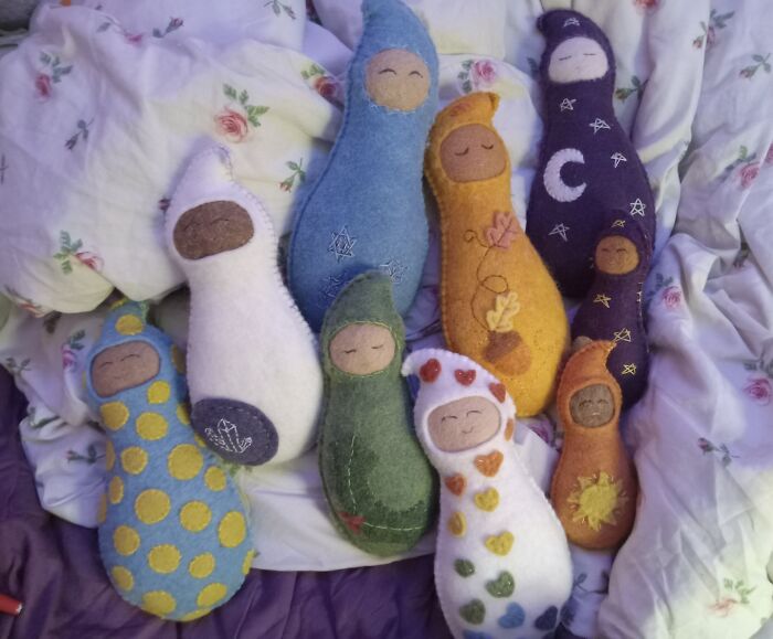 Not Sure If This Counts Because It's Technically Several Things, But These Are Dolls That I Made And Sold