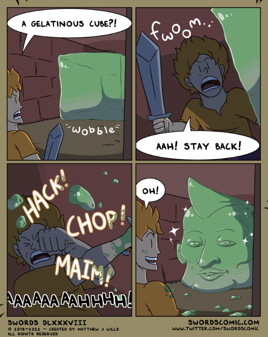 In 2023 My Webcomic All About Swords Turns 5 Years Old