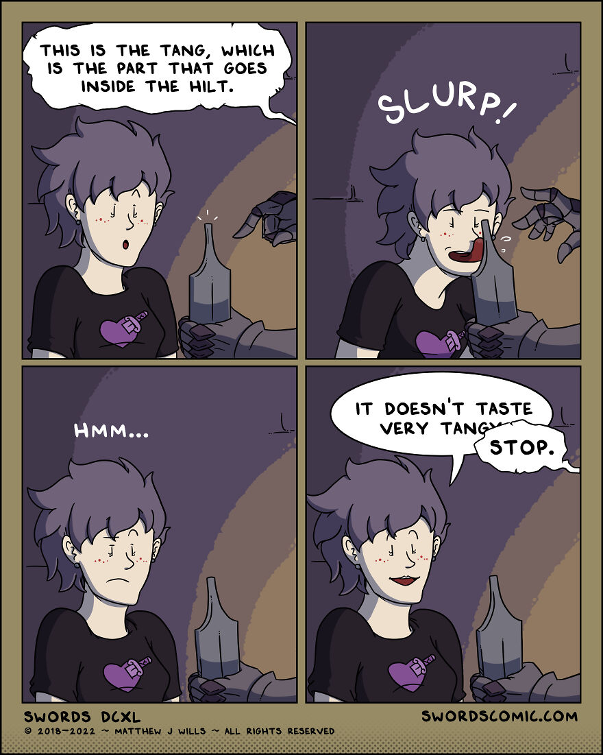 In 2023 My Webcomic All About Swords Turns 5 Years Old