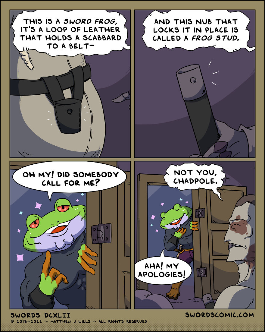 In 2023 My Webcomic All About Swords Turns 5 Years Old