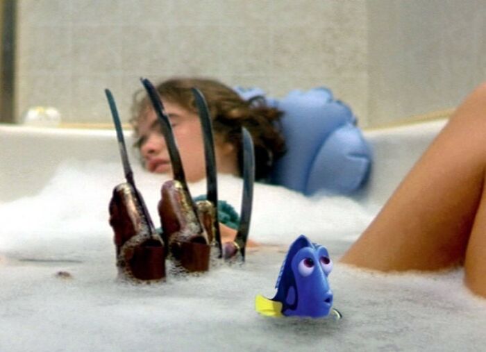 Finding Nemo vs. Freddy Krueger