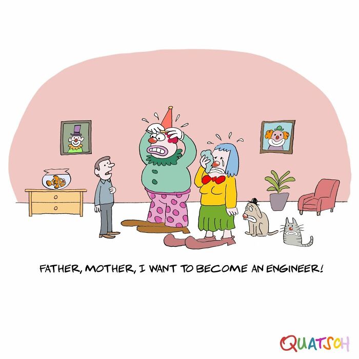 This Comics Artist Illustrates Absurd And Fun Situations That Might Make You Laugh (New Pics)