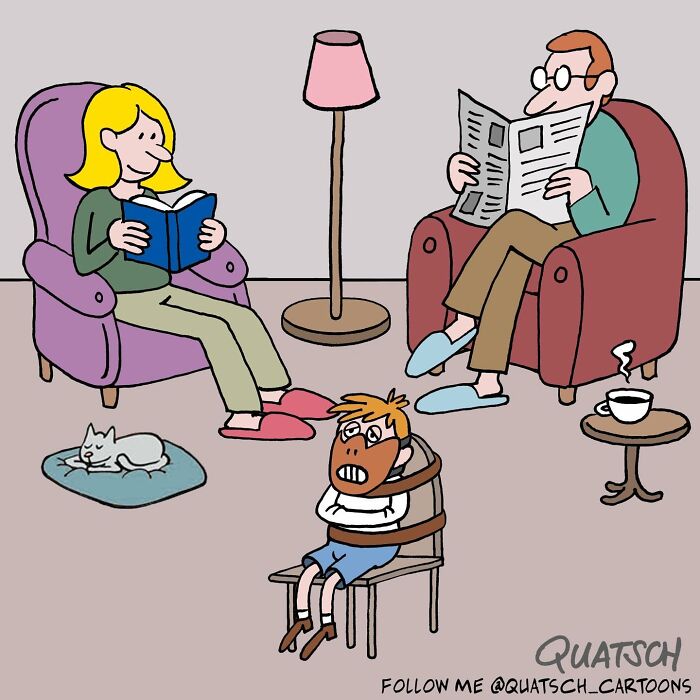 This Comics Artist Illustrates Absurd And Fun Situations That Might Make You Laugh (New Pics)