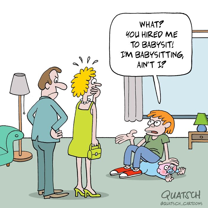 This Comics Artist Illustrates Absurd And Fun Situations That Might Make You Laugh (New Pics)