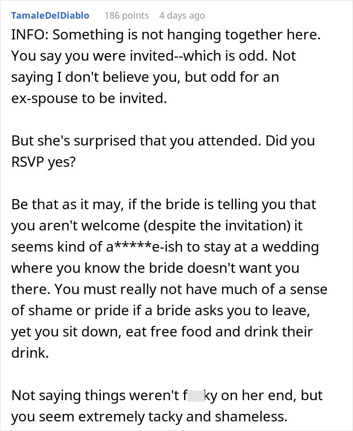 Woman Gets Called Out For Attempting To Outshine The Bride At Her Ex&rsquo;s Wedding, Takes It Online To Complain But Finds No Support