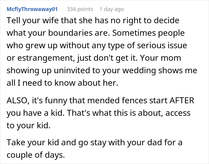 Man Asks If He&rsquo;s Wrong For Forbidding His Sis To See His 2-Year-Old And Also Asking His Wife To Butt Out Of It