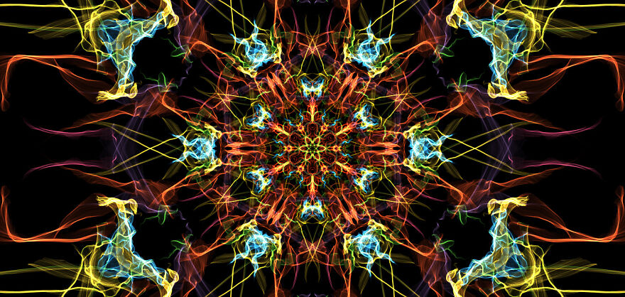 I Created 8 New Mandalas Using Silkart