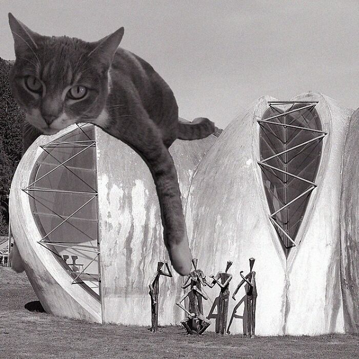 Steinkirchen Cazis (Stone Church), Werner Schmidt, 1996, Cazis, Switzerland