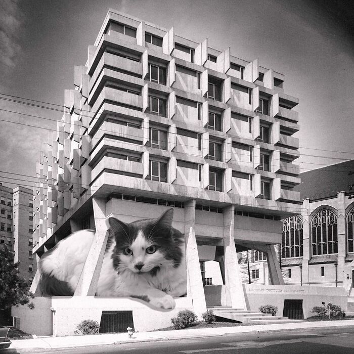 Nformation Sciences Building, University Of Pittsburgh, Tasso Katselas, 1966, Pittsburgh, Pennsylvania