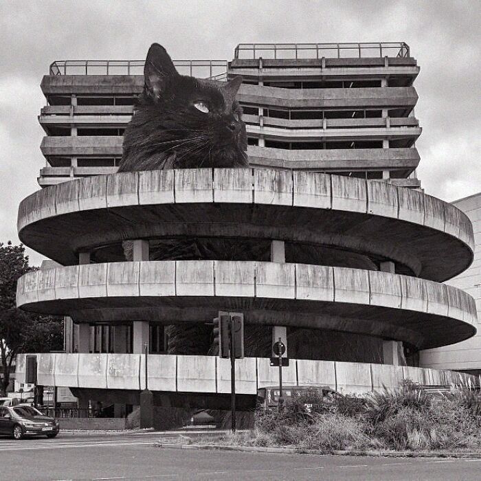 The Victoria Circa Shopping Center Car Park, Hammerson, 1973, Southend Essex