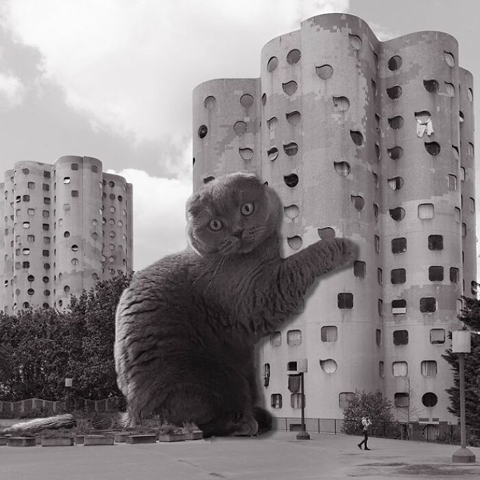 Aillaud Towers, Emile Aillaud, 1981, Nanterre, France