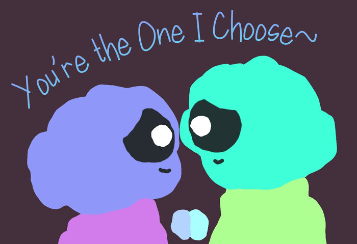 My Ocs Solera (Left) And Leoto (Right)! Normally They Have Gradients, But I Couldn't Figure Out How To Do That In Magma