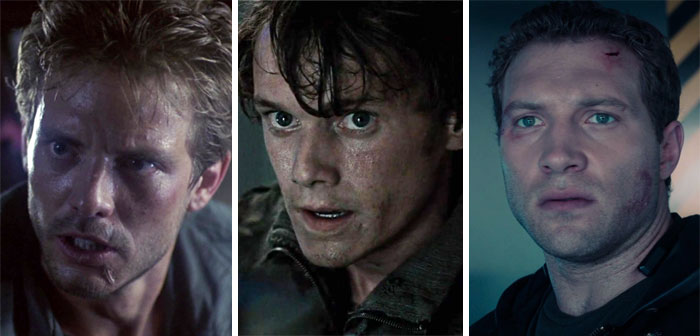 Michael Biehn, Anton Yelchin, Jai Courtney — Kyle Reese