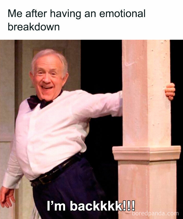 A man in a white shirt and bow tie strikes a confident pose; humorous work week meme expression on his face.