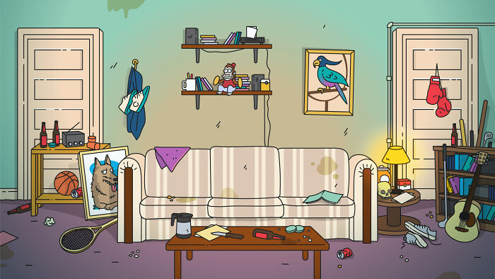 From Friends To Addams Family: 7 TV Living Rooms Reimagined In The Iconic Simpsons Style
