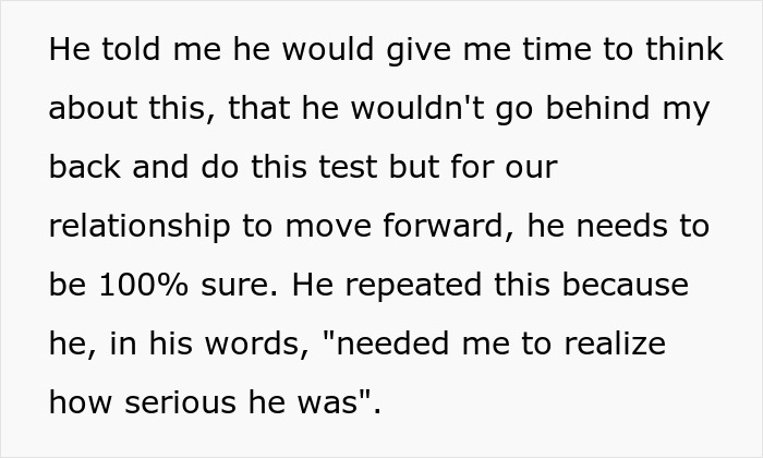 New Mom Left Heartbroken After Boyfriend Asks For A Paternity Test, Decides To Leave Him Immediately After The Test Shows He's The Father New Mom Left Heartbroken After Boyfriend Asks For A Paternity Test, Decides To Leave Him Immediately After The Test Shows He's The Father